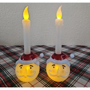 Bethlehem Lights Santa Claus Battery Operated LED Candles